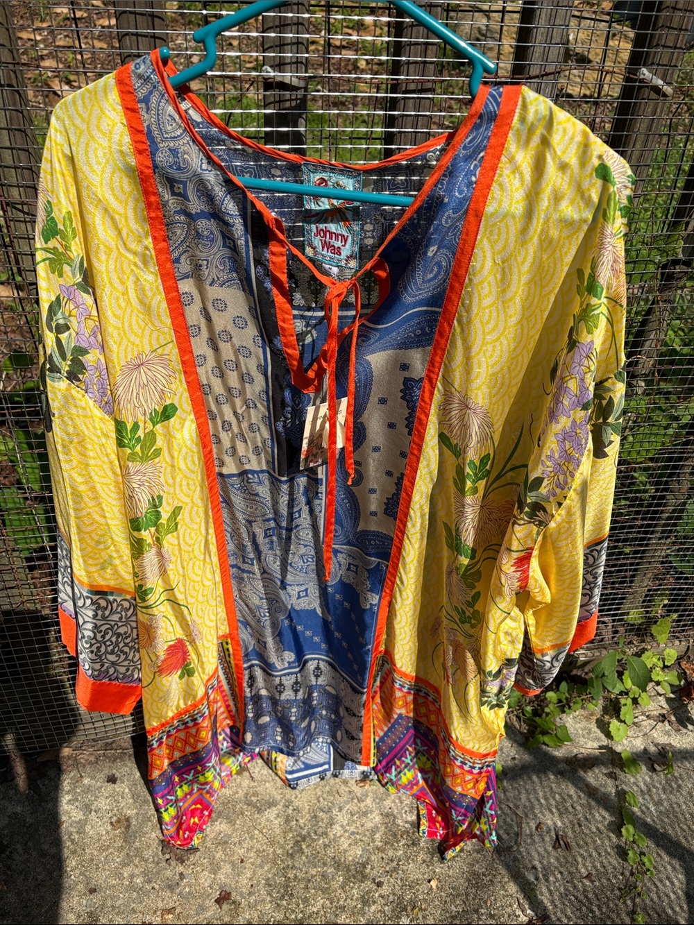 Johnny Was Jarden kimono tunic - Picture 5 of 7